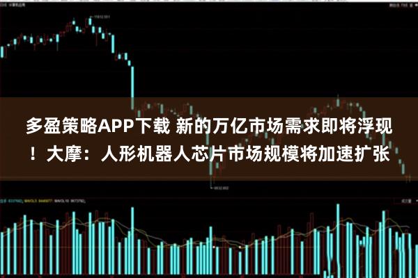 多盈策略APP下载 新的万亿市场需求即将浮现！大摩：人形机器人芯片市场规模将加速扩张