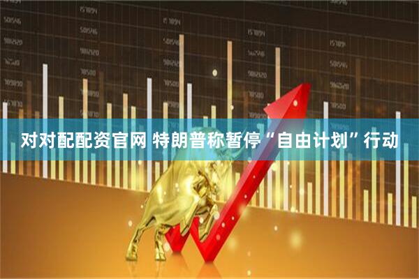对对配配资官网 特朗普称暂停“自由计划”行动